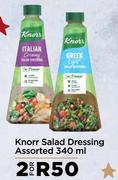 Knorr Salad Dressing Assorted-For 2 x 340ml