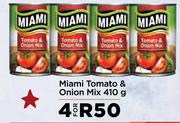 Miami Tomato & Onion Mix-For 4 x 410g