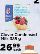 Clover Condensed Milk-385g Each