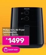 Philips 4.1Ltr Air Fryer HD9200/91