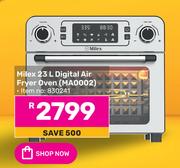 Milex 23Ltr Digital Air Fryer Oven MA0002