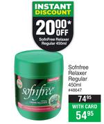 Sofnfree Relaxer Regular-450ml