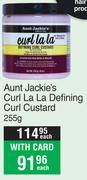 Aunt Jackie's Curl La La Defining Curl Custard-255g Each