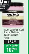 Aunt Jackie's Curl La La Defining Curl Custard-426g Each
