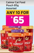 Catmor Cat Food Pouch 85g- For Any 10