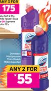 Domestos Multipurpose Thick Bleach 750ml- For Any 2