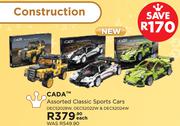 Cada Assorted Classic Sports Cars DEC52028W,DEC52022W & DEC52024W-Each