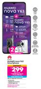 2 x Huawei Nova Y63 Smartphone-On 1.4GB Red Core Top Up + Promo 1GB Data