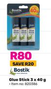 Bostik Glue Stick-3 x 40g