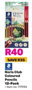 Staedtler Noris Club Coloured Pencils-12 Pack