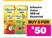 Infacare Juice Assorted-For 5 x 200ml