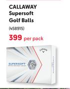 Callaway Super Soft Golf Balls-Per Pack