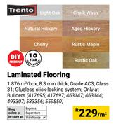 Trento Laminated Flooring-Per Sqm