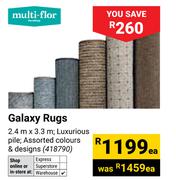 Multi Flor Galaxy Rugs-Each