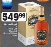 Chivas Regal XV 15 Year Old Blended Scotch Whisky-750ml 