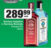 Bombay Sapphire Or Bombay Bramble Infused Gin-750ml Each