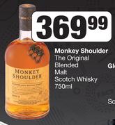 Monkey Shoulder The Original Blended Malt Scotch Whisky-750ml