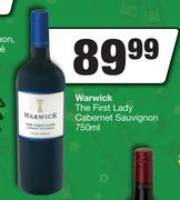 Warwick The First Lady Cabernet Sauvignon-750ml