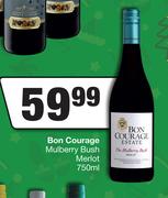Bon Courage Mulberry Bush Merlot-750ml