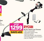 Ryobi 26.5cc Petrol Line Trimmer