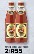 All Gold Tomato Sauce-For 2 x 700ml