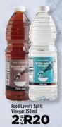 Food Lover's Spirit Vinegar-For 2 x 750ml