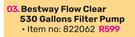 Bestway Flow Clear 530 Gallons Filter Pump 822062