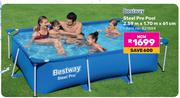 Bestway Steel Pro Pool-2.59m x 1.70m x 61cm