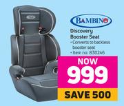Bambino Discovery Booster Seat