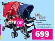 Little One Stroller Blue Or Red-Each