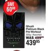 USN Qhush Platinum Black Pre Workout Assorted-300g