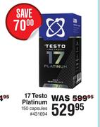 USN 17 Testo Platinum 150 Capsules