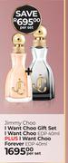 Jimmy Choo I want Choo Gift Set (I want Choo EDP 40ml Plus I Want Choo Forever EDP 40ml)-Per Set