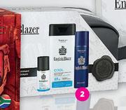 Yardley English Blazer Cool Roll-On, Lotion, Deodorant & Travel Bag-Per Set