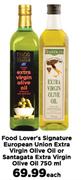 Food Lover Signature EuropeanUnion Extra Virgin Olive Oil Or Santagata Extra Virgin Olive Oil-750ml 