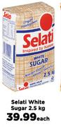 Selati White Sugar-2.5Kg Each 