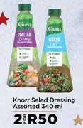 Knorr Salad Dressing Assorted-For 2 x 340ml