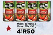 Miami Tomato & Onion Mix-For 4 x 410g