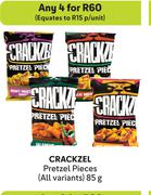 Crackzel Pretzel Pieces (All Variants)-For Any 4 x 85g