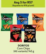 Doritos Corn Chips (All Variants)-For Any 3 x 145g