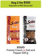 Soleo Pretzel Classic Or Salt & Pepper-For Any 2 x 500g