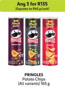 Pringles Potato Chips (All Variants)-For Any 3 x 165g