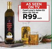 Food Lover's Italian EU Olive Oil-750 ml Each