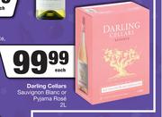 Darling Cellars Sauvignon Blanc Or Pyjama Rose-2L Each