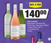 Van Loveren Daydream Chardonnay Pinot Noir,Sauvignon Blanc,Chenin Blanc No.5 Or Chardonnay-2x750ml