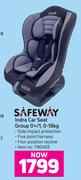 Safeway Indra Car Seat (Group 0+/1, 0-18kg)