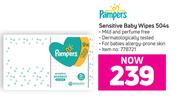 Pampers Sensitive Baby Wipes-504's Pack