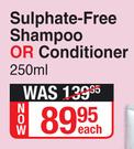 Creightons Professional Sulphate Free Shampoo Or Conditioner-250ml Each