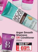 Creightons Professional Argan Smooth Shampoo Or Conditioner-250ml Each