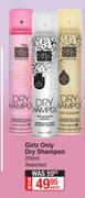 Girlz Only Dry Shampoo Assorted-200ml Each